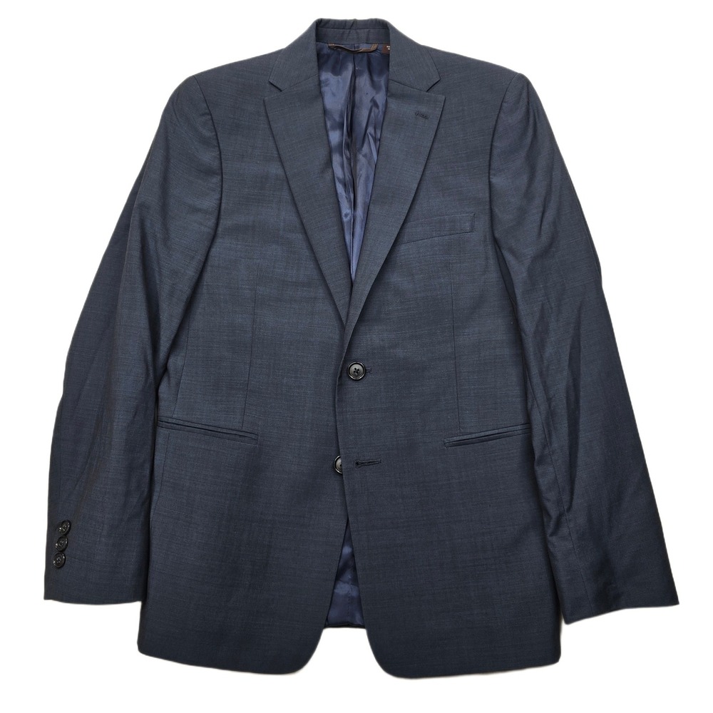 Michael Kors Wool Blazer‎ Kids Boys Size 14R Navy Blue Suit Jacket